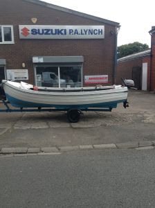 Orkney Boats- Built To Last Orkney Longliner,6hp Mariner,Trailer (click for enlarged image)